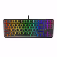 کیبورد مکانیکال ایندورفی Thock TKL Pudding Brown Switch