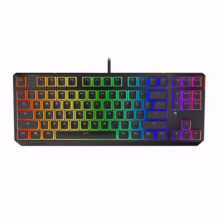 کیبورد مکانیکال ایندورفی Thock TKL Pudding Brown Switch