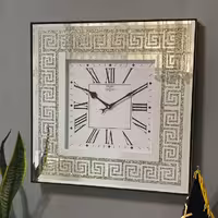 ساعت دیواری اسید شویی کد 6579 بدون گوشواره