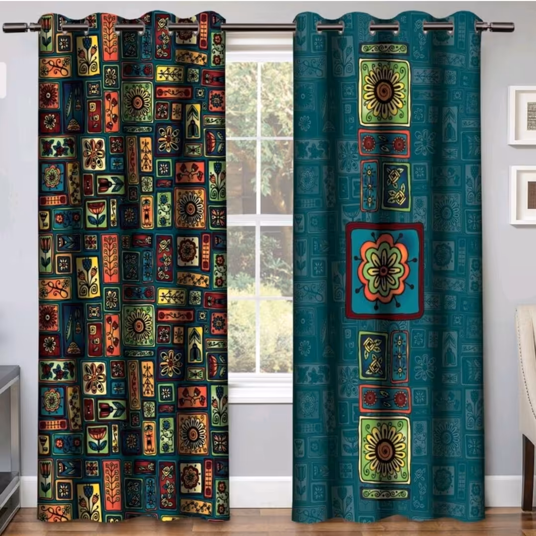 پرده مخمل دکوری پارت 32