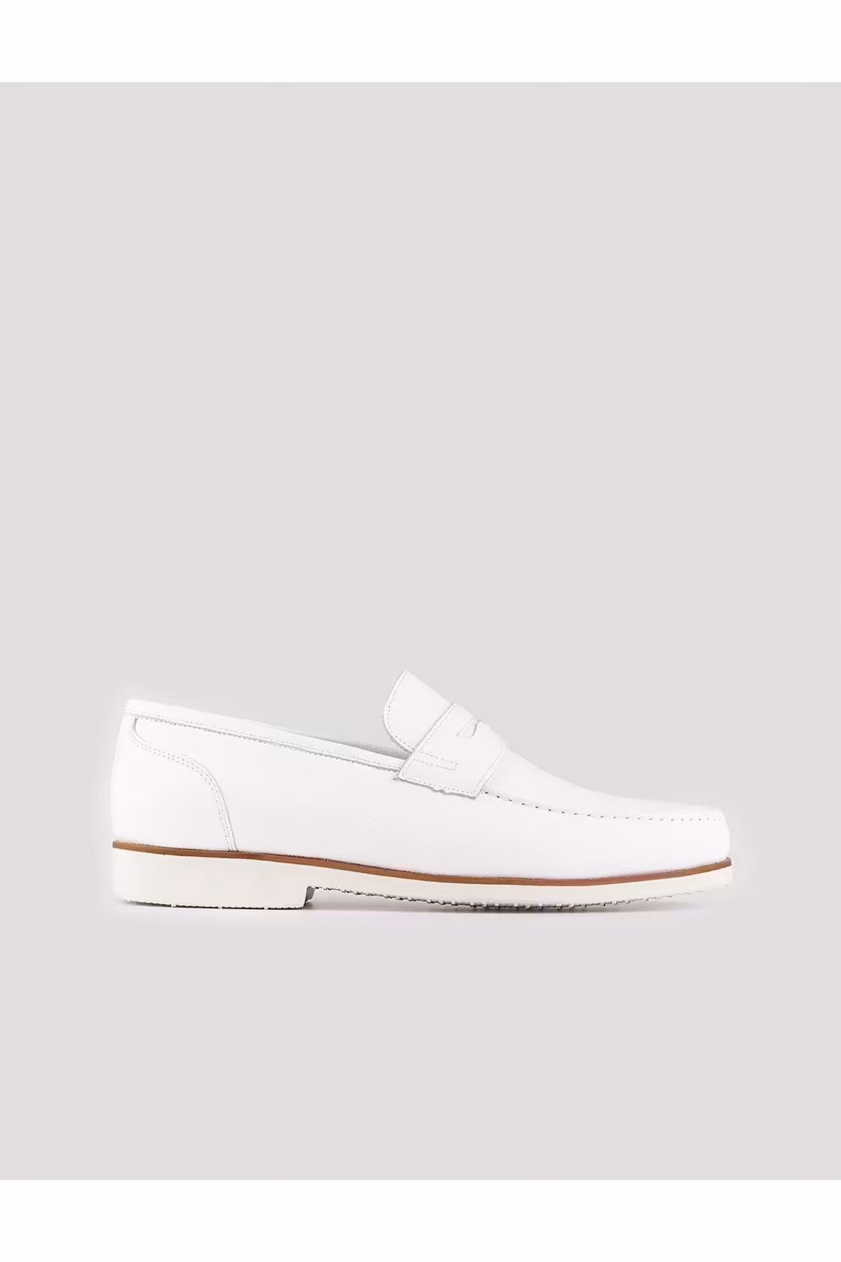 کفش های کژوال سفید مردانه کلاسیک چرمی Cabani