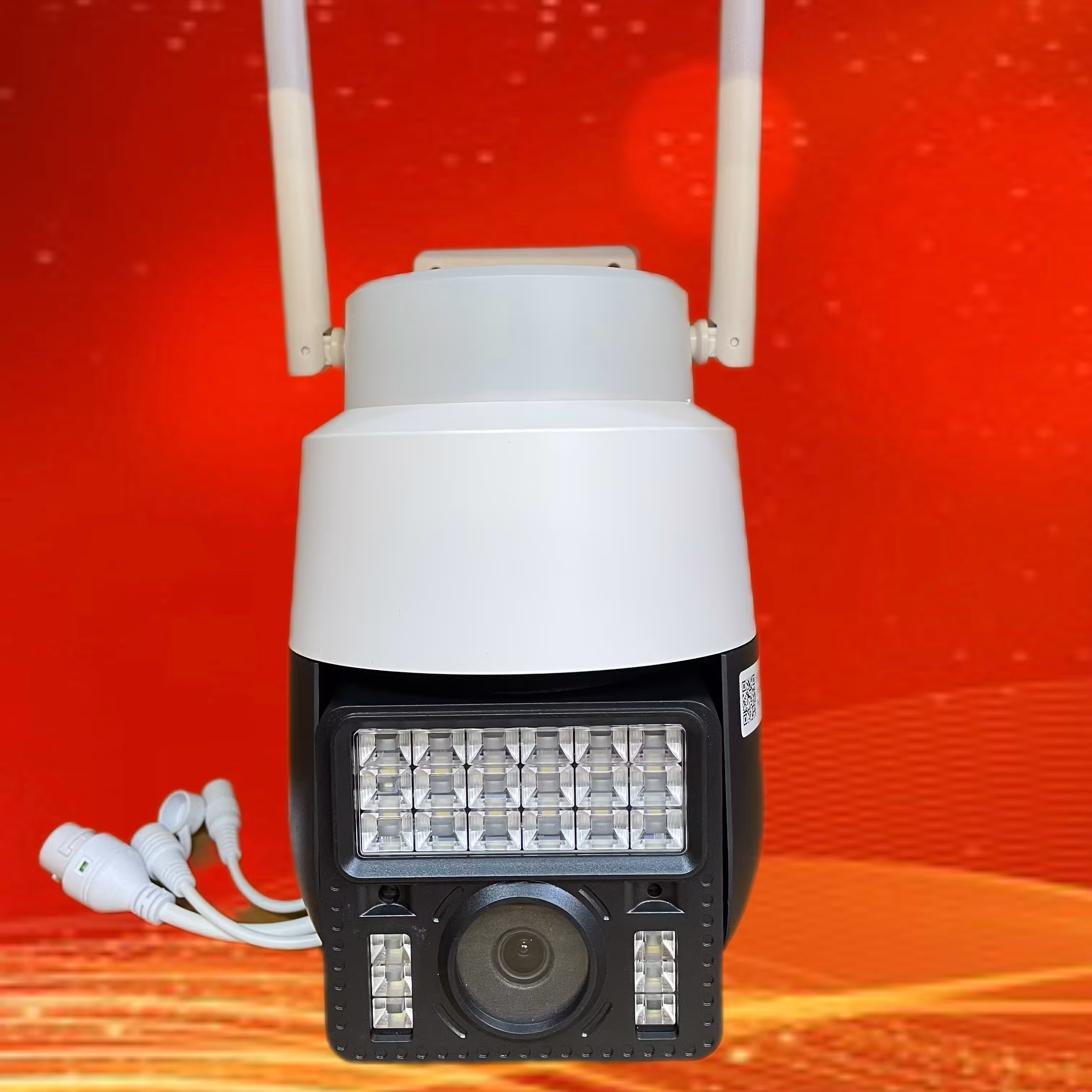 دوربین مداربسته اسپیددام وای فای 5 مگاپیکسل رم خور (دیددرشب قوی و فلاشر پلیسی )