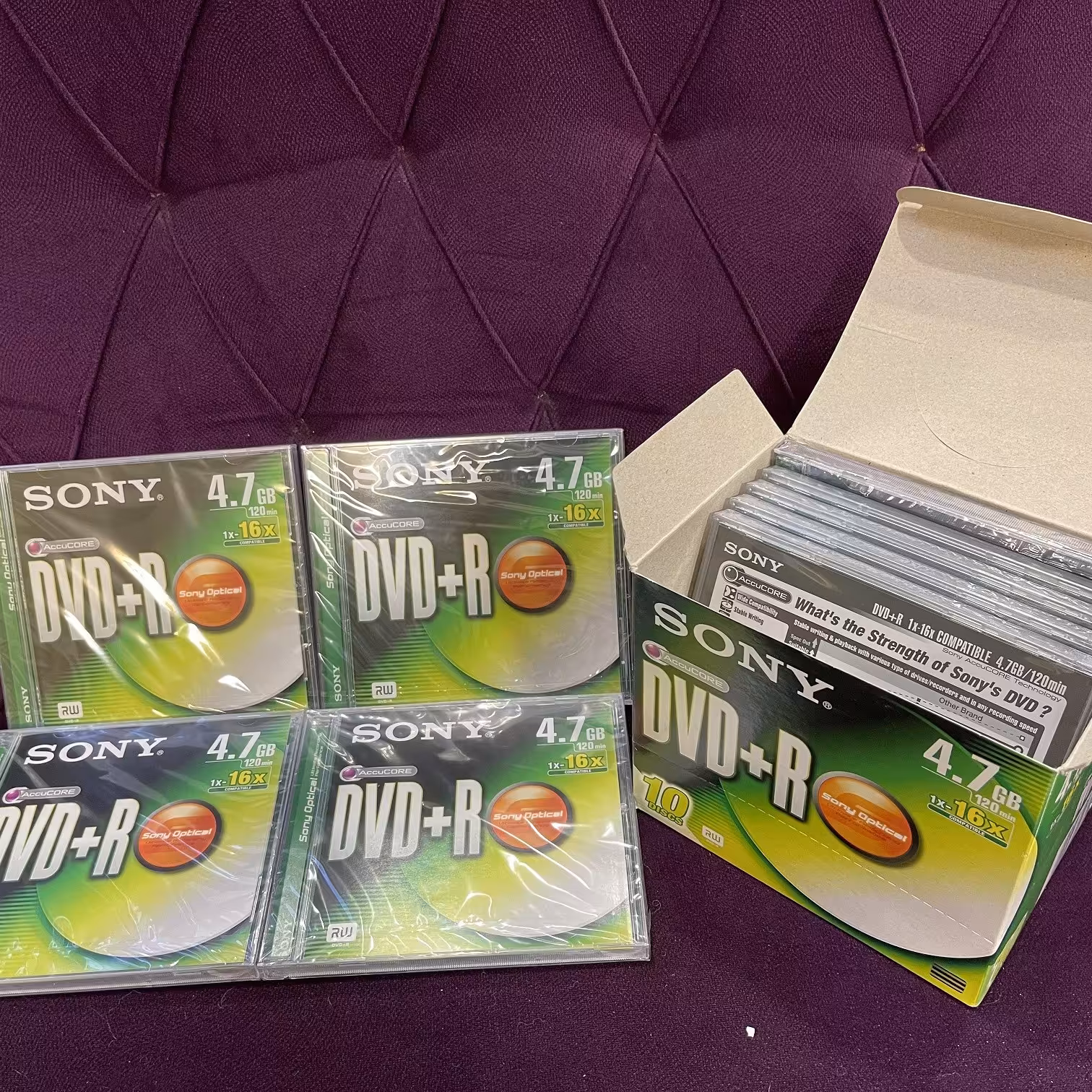 دی وی دی خام سونی 1عدد