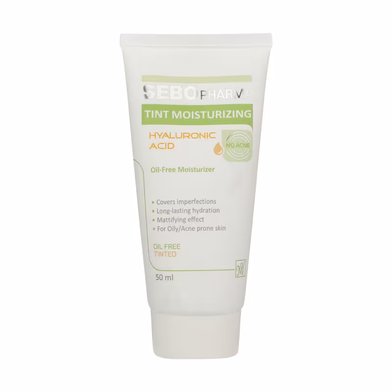 کرم مرطوب کننده رنگی مای سری سبوفارما مدل oil free حجم 50 میلی لیتر