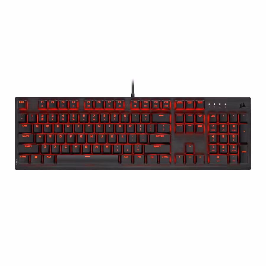 قیمت و خرید کیبورد گیمینگ باسیم کورسیر مدل K60 Pro Red LED | یاس ارتباط