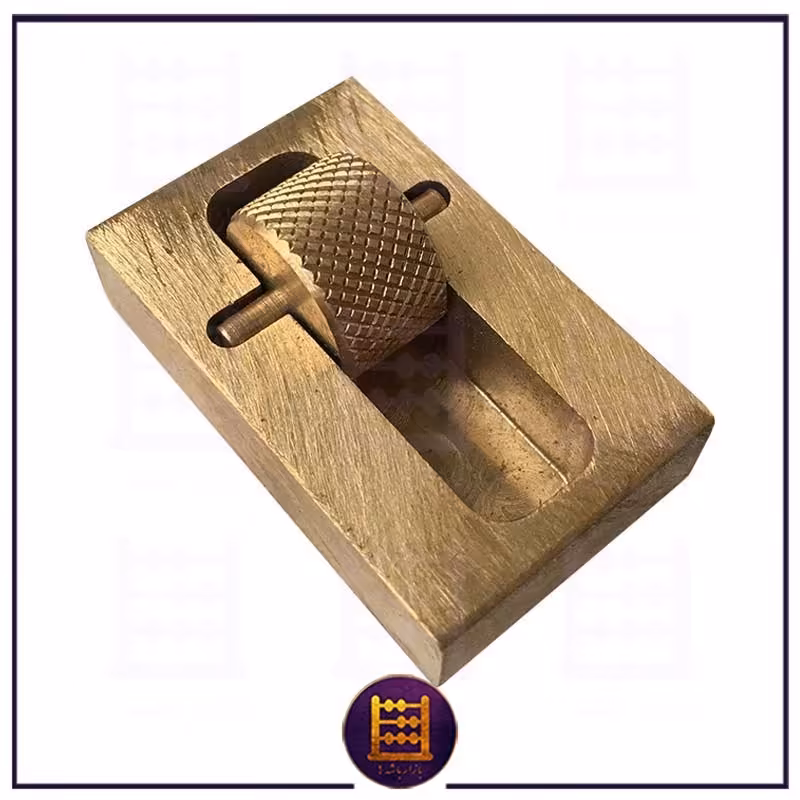 غلطک رنگ لبه برنجی ، غلتک سایز کوچک اعلا