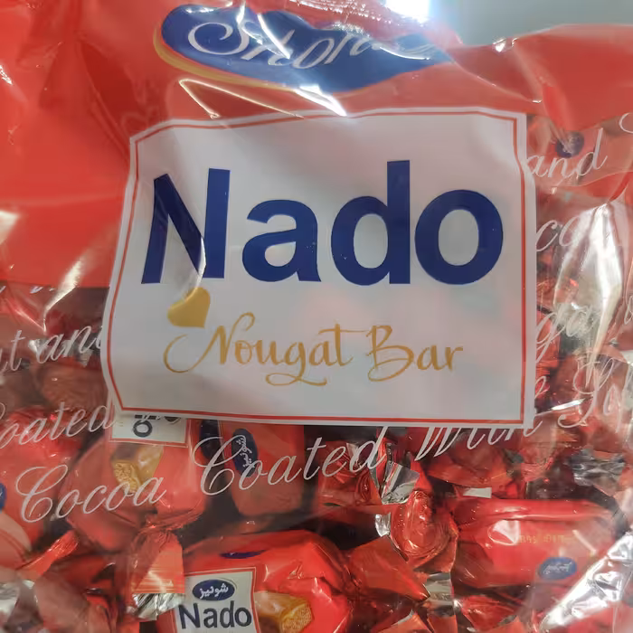 کاکائو  نادو  شونیز با کارامل و روکش کاکائویی