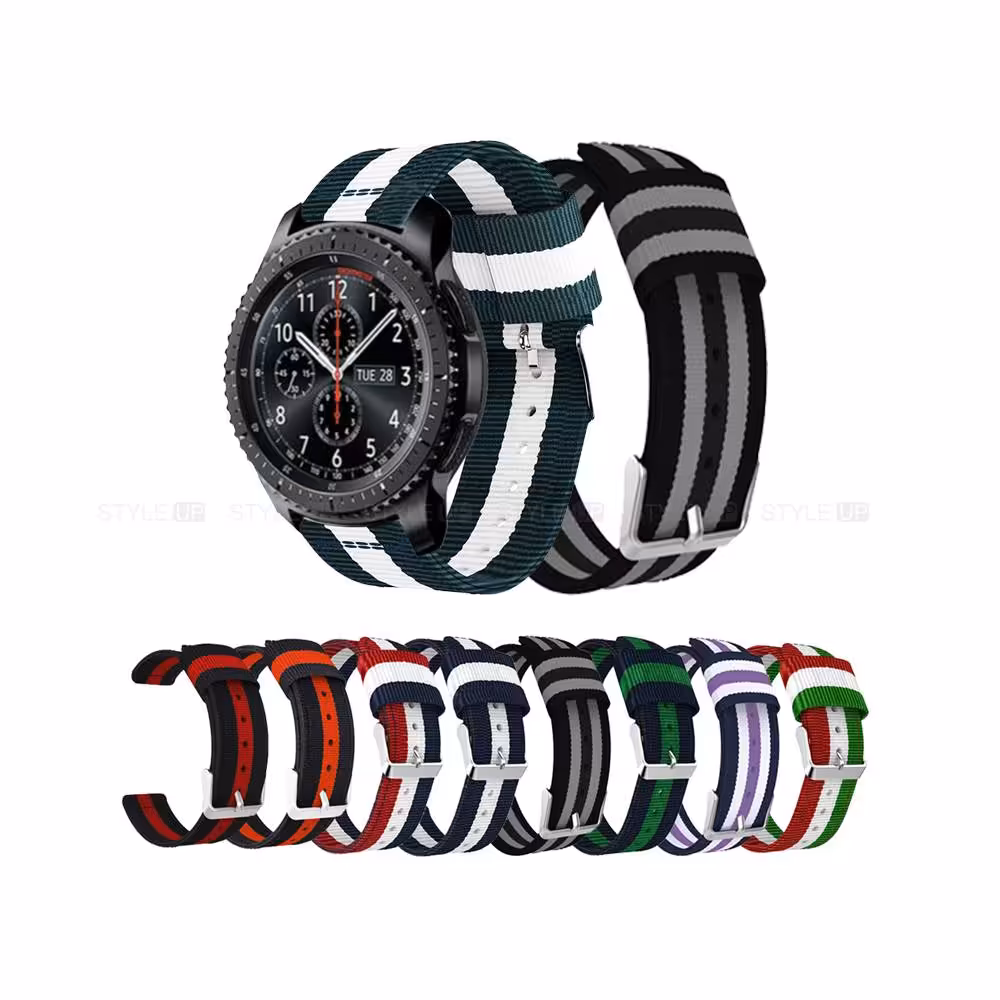 بند ساعت هوشمند سامسونگ Samsung Gear S3 مدل نایلونی