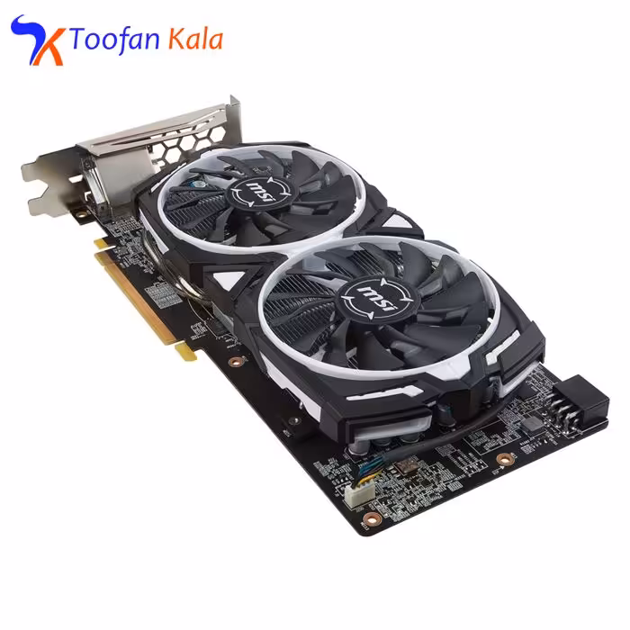 کارت گرافیک ام اس آی مدل Radeon Rx 580 ARMOR 8G oc