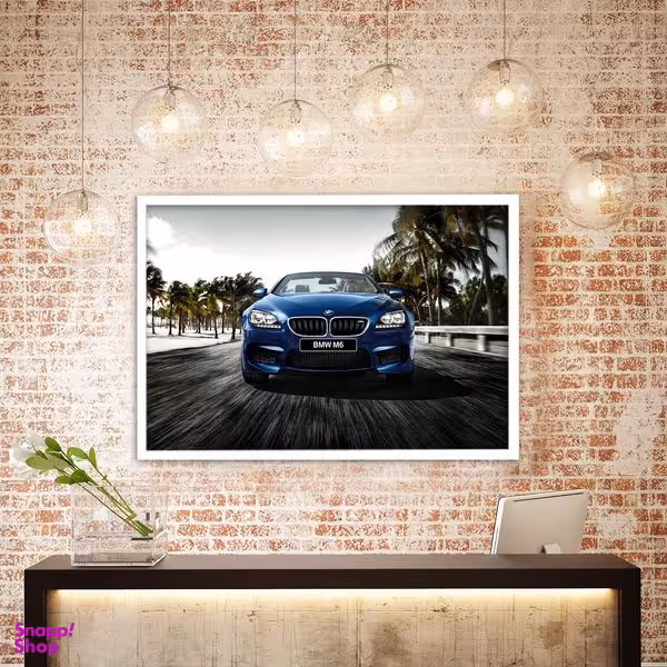 تابلو بکلیت طرح خودرو BMW مدل W-4692