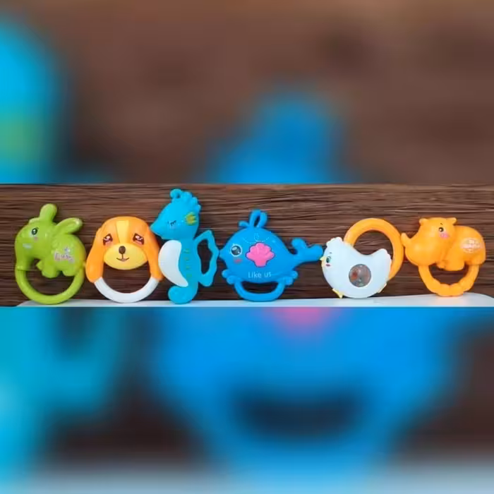 جغجغه نشکن خارجی پک 6 تایی جنس عااااالی 