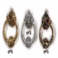 درب کوب (دق الباب) با چشمی درب ورودی