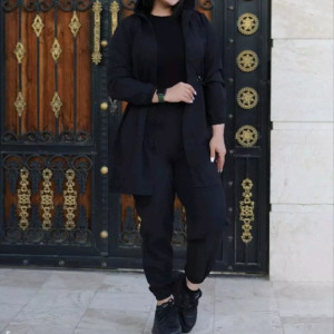 ست مانتو شلوار زنانه میکرو مدل مینا