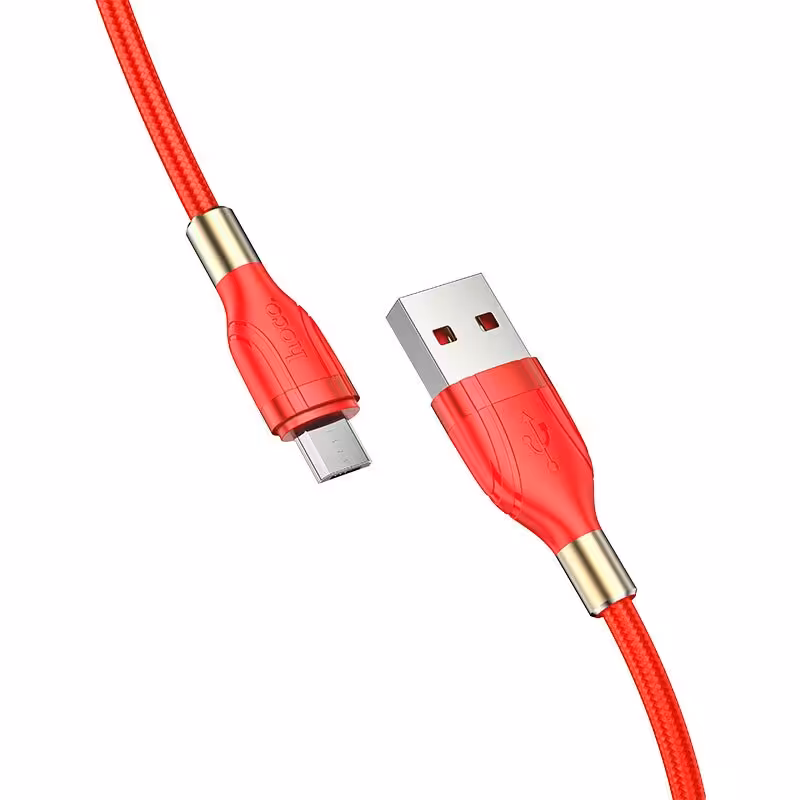 کابل شارژ USB به میکرو USB هوکو مدل U92 طول 1 متر
