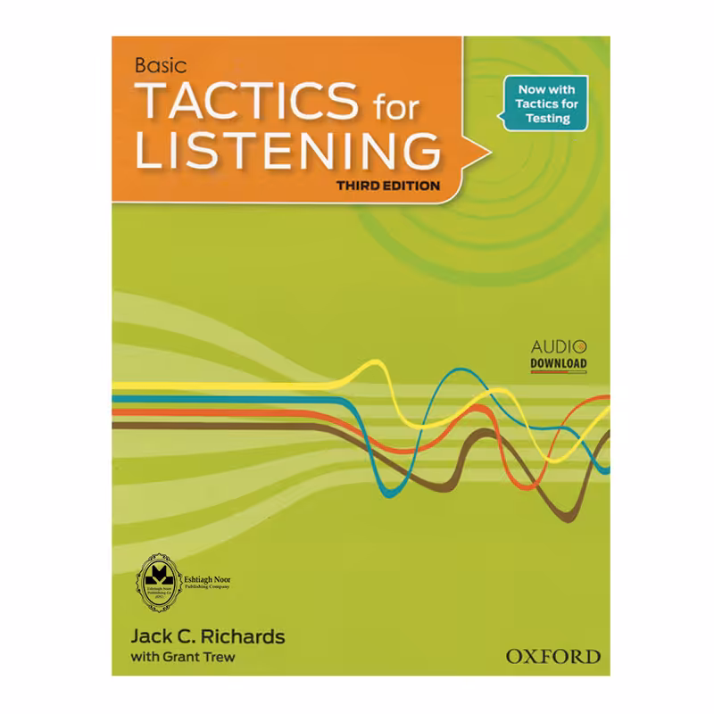 کتاب Basic Tactics For Listening Third Edition اثر Jack C.Richards and Grant Trew انتشارات اشتیاق نور