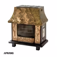 شومینه گازسوز توان مدل الماس 15000 - طلایی