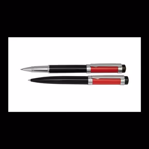 ست خودکار و روان نویس یوروپن LAST قرمز مشکی 