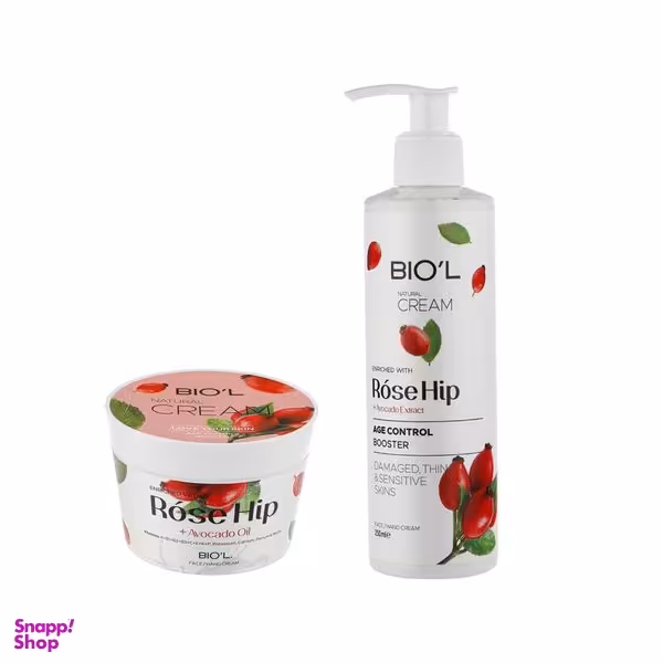 کرم مرطوب کننده بیول مدل Rose Hip حجم 250 میلی لیتر به همراه کرم مرطوب کننده بیول مدل Rose Hip حجم 200 میلی لیتر