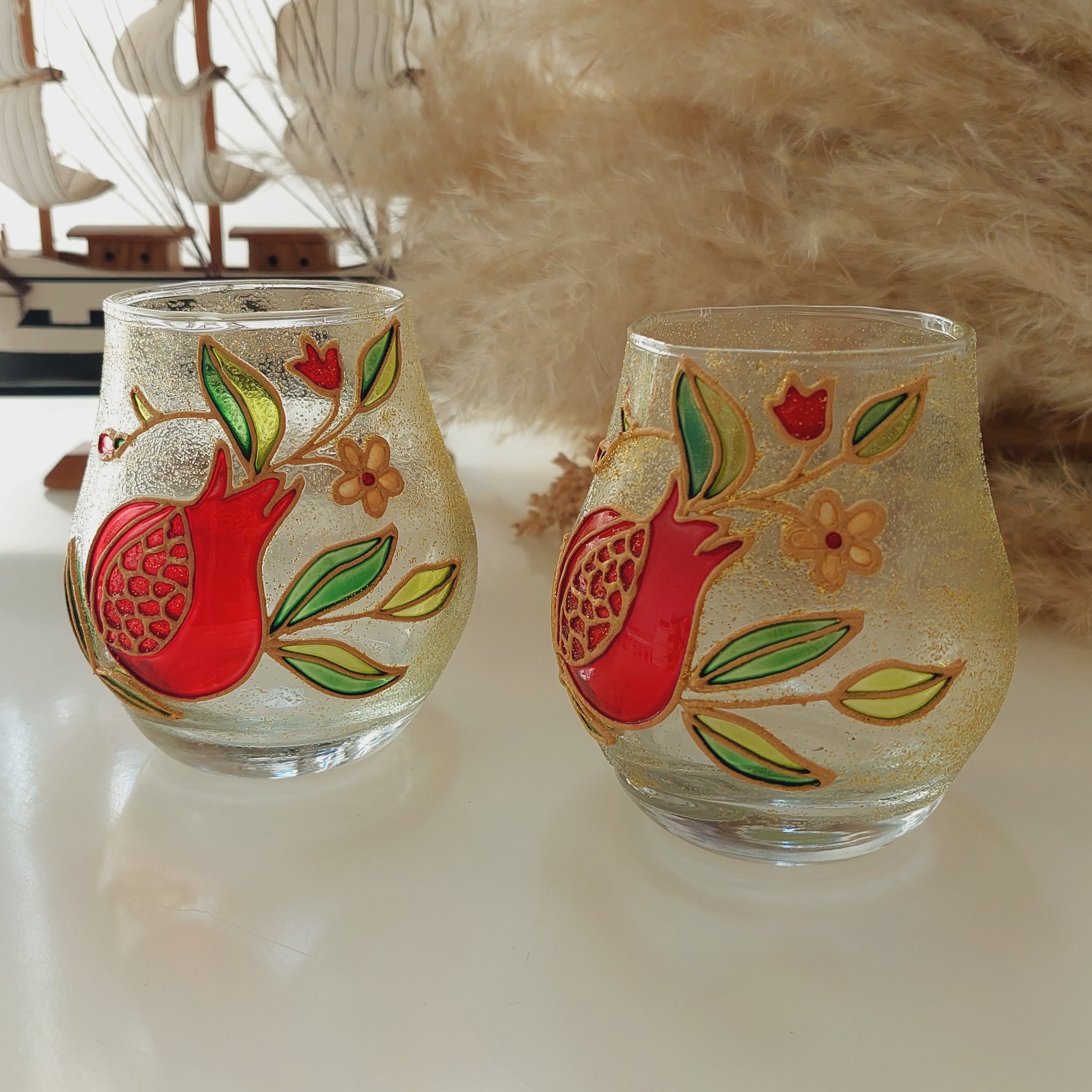 جاشمعی لاله ای ویترای مناسب شب یلدا