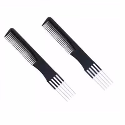 شانه کربنات دم چنگالی فلزی