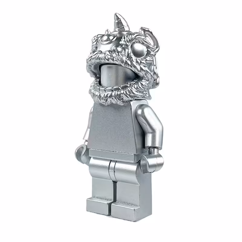 لگو آدمک نقره ای 