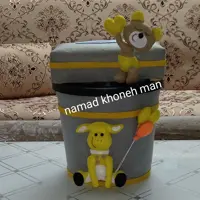 سطل و جادستمالی کودکانه