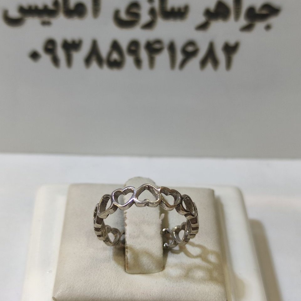 انگشتر  نقره بند انگشتی