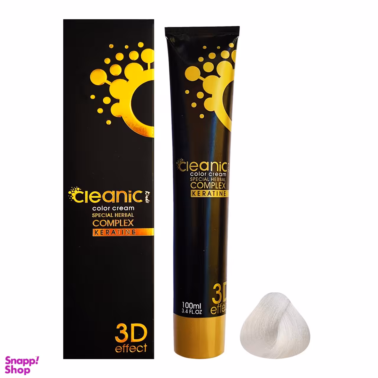 رنگ مو کلینیک کیندی (Cleanic Kindii) شماره 10.1 رنگ بلوند خاکستری خیلی روشن حجم 100 میلی‌لیتر