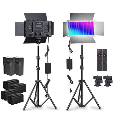 کیت کامل نور ثابت پروفشنال Professional U800 RGB Light Kit