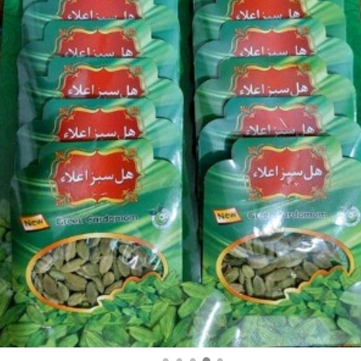 هل 5 گرمی اکبر بنفش 20 پاکت و استند مجموع 2گ100 گرم هل