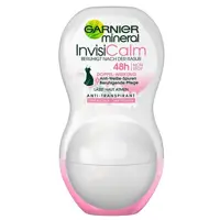 مام رول ضد تعریق 48 ساعته گارنیر مدل Garnier Mineral Invisi Calm حجم 50 میل