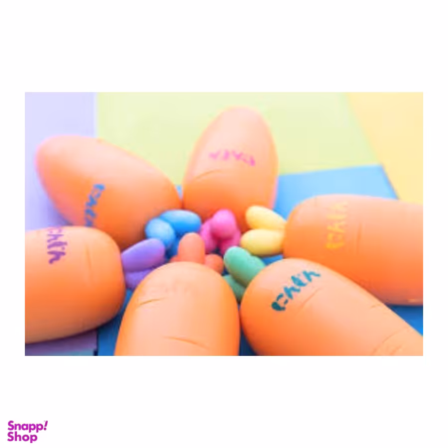 هایلایتر هویج بسته 6عددی