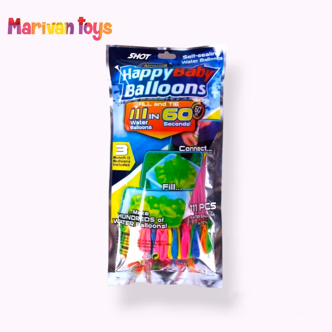 بادکنک آبی ( واتر بلونز ) 111 تایی جنس اصلی خارجی 