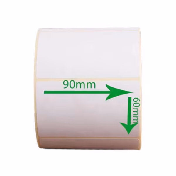 لیبل PVC سایز 60x90 میلی متر