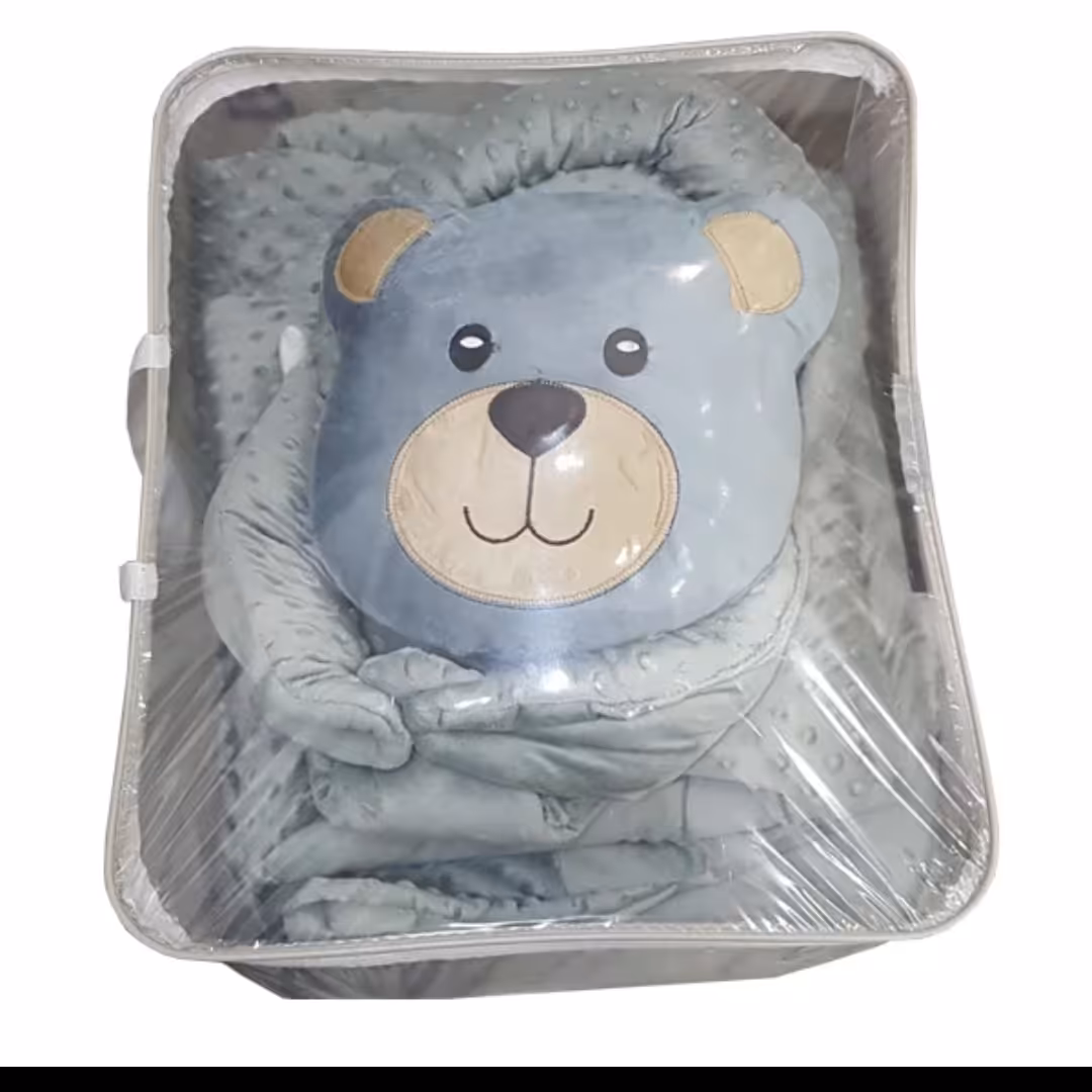 سرویس خواب نوزادی طرح خرس مجموعه 6 عددی
