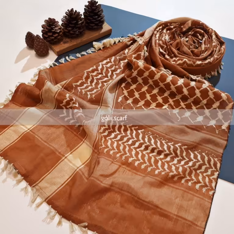 شال عربی
4فصل
عرض56سانت
طول220سانت
سر نیست ارسال رایگان منگوله دار