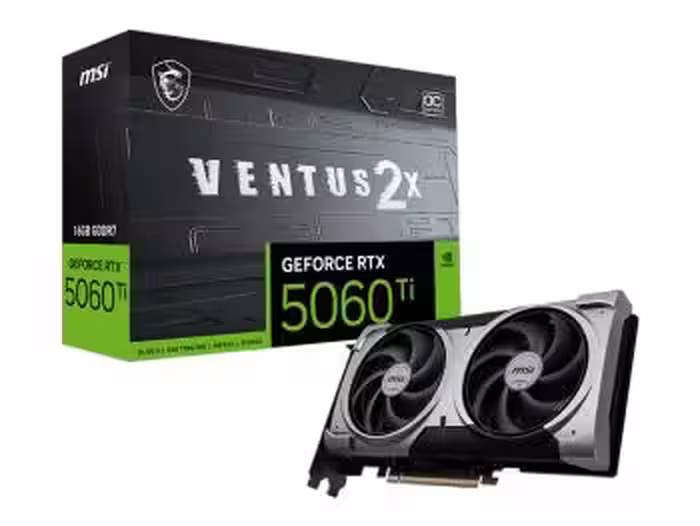 کارت گرافیک ام اس آی مدل GeForce RTX 5060 Ti 16G VENTUS 2X OC PLUS