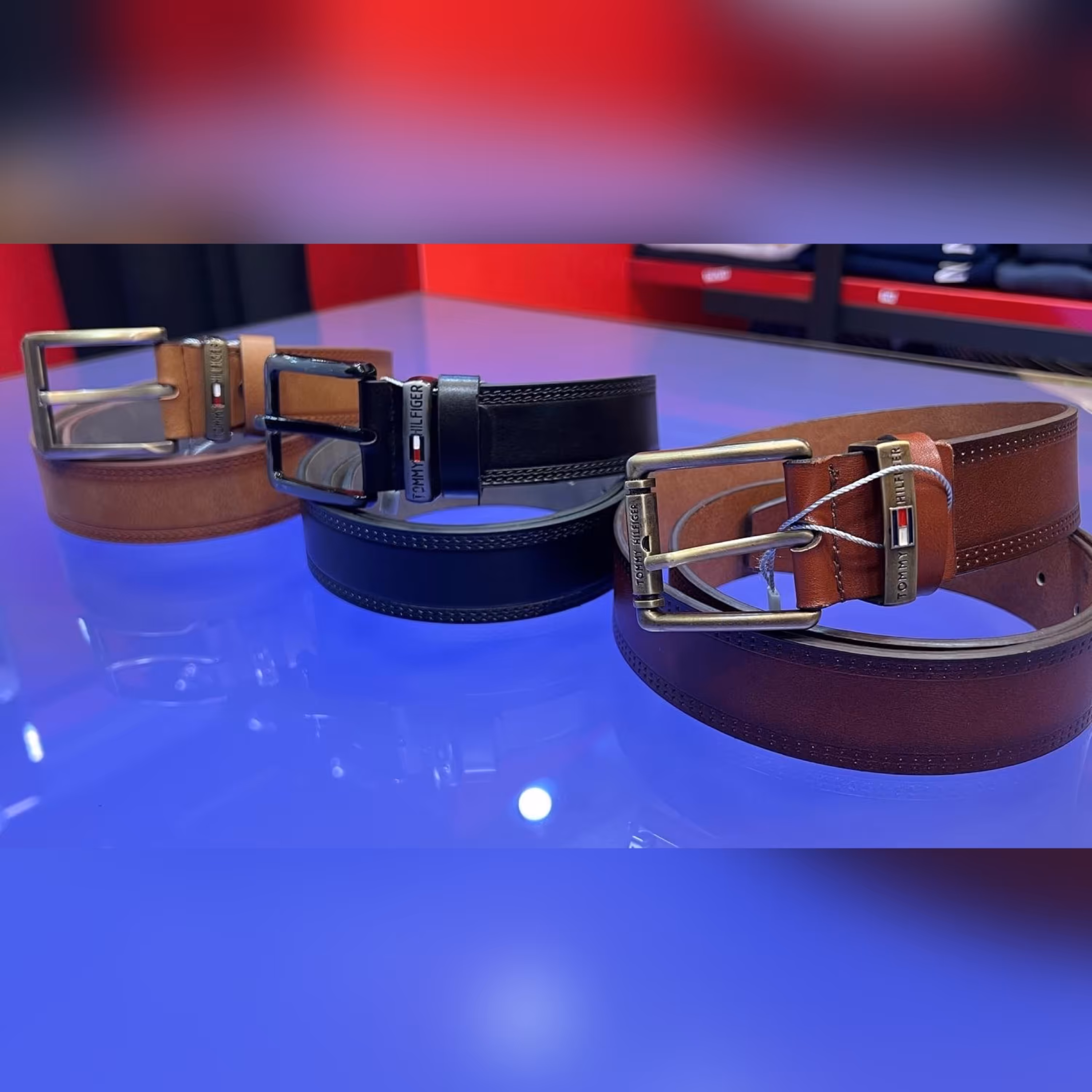 کمربند چرم تامی