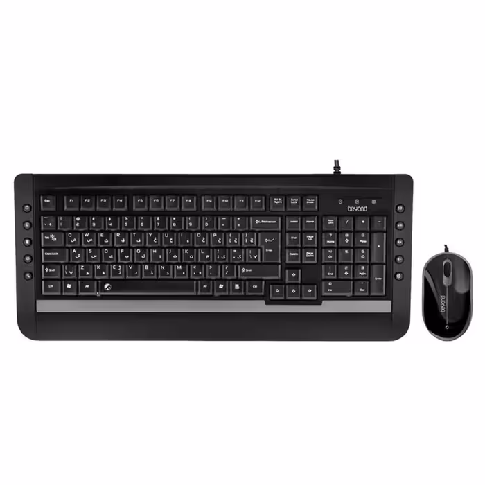 قیمت و خرید کیبورد و ماوس باسیم بیاند مدل BMK-6141 | یاس ارتباط