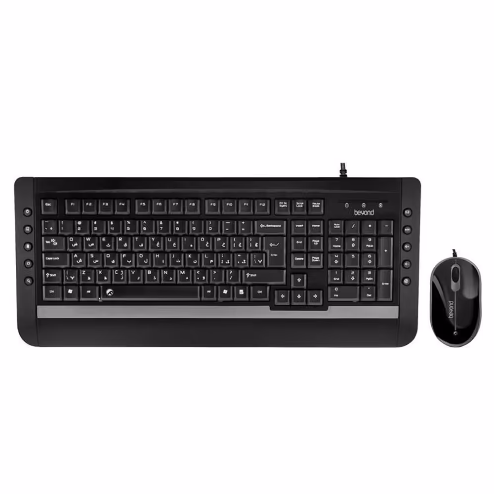 قیمت و خرید کیبورد و ماوس باسیم بیاند مدل BMK-6141 | یاس ارتباط