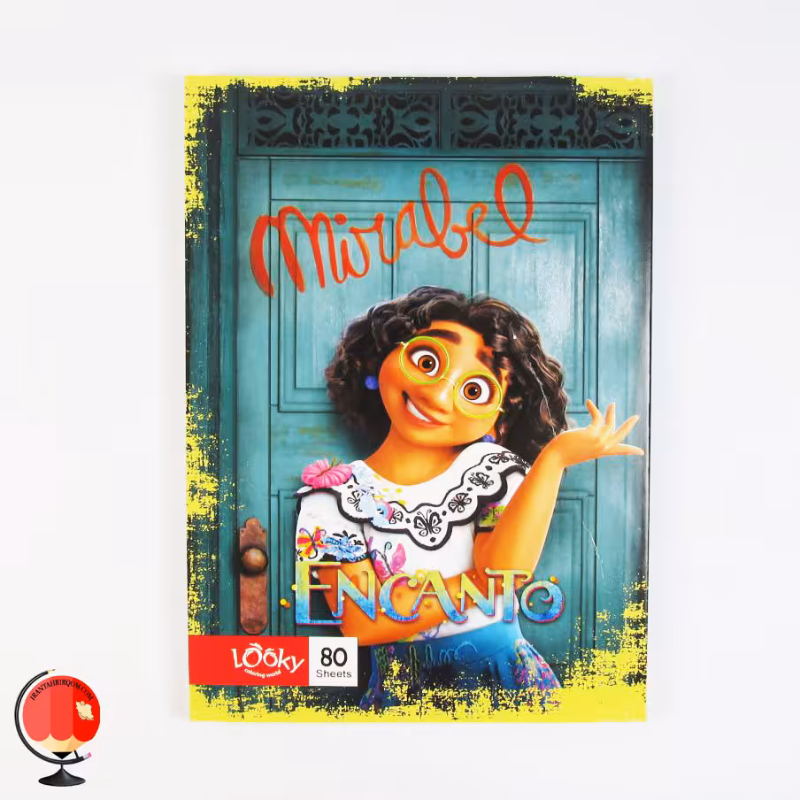 دفتر مشق 80 برگ طرح افسون لوکی