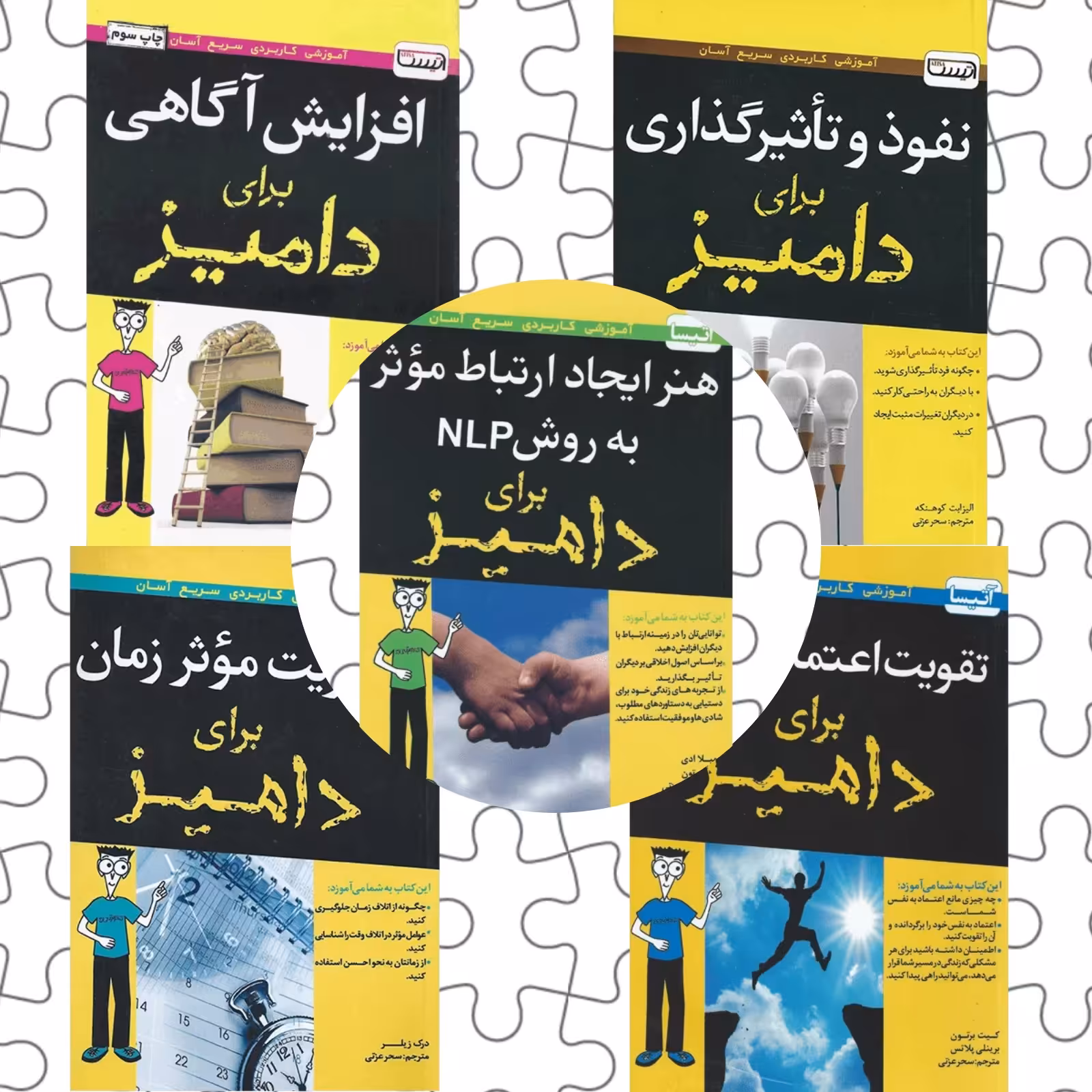 مجموعه کتاب کاربردی و آموزش مهارت برای دامیز  