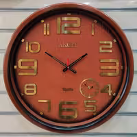 ساعت دیواری دو موتوره گرد آنجل