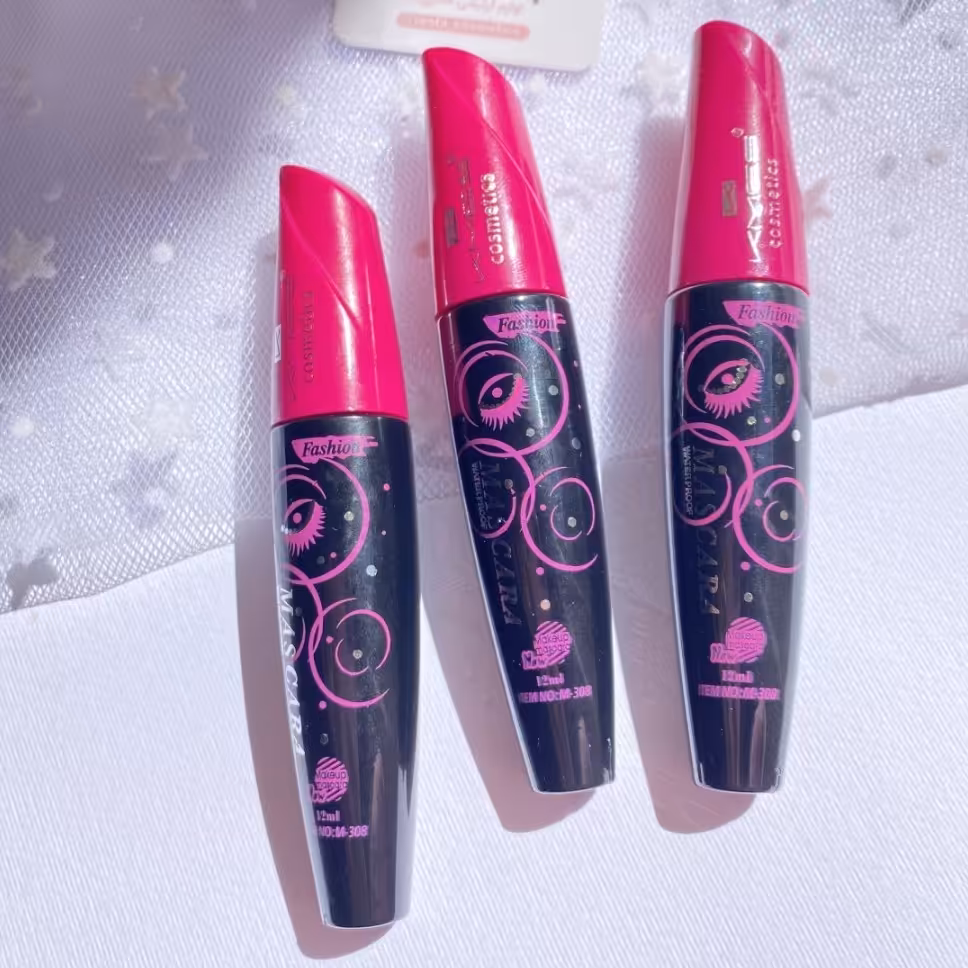 ریمل سر صورتی اورجینال پلمپ بلند کننده مژه و لیفت کننده مژه با مواد مشکی بدون ریزش و ضدآب