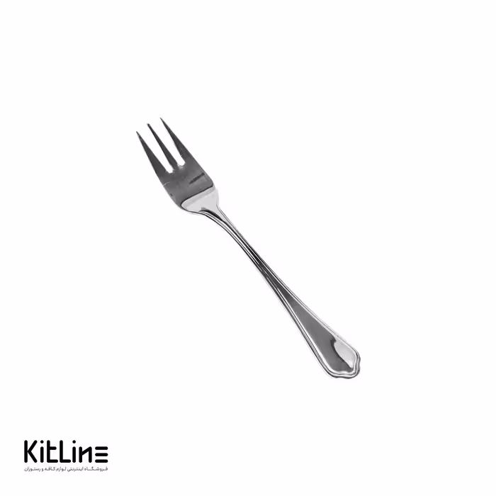 چنگال دسر خوری ناب استیل مدل ونیز