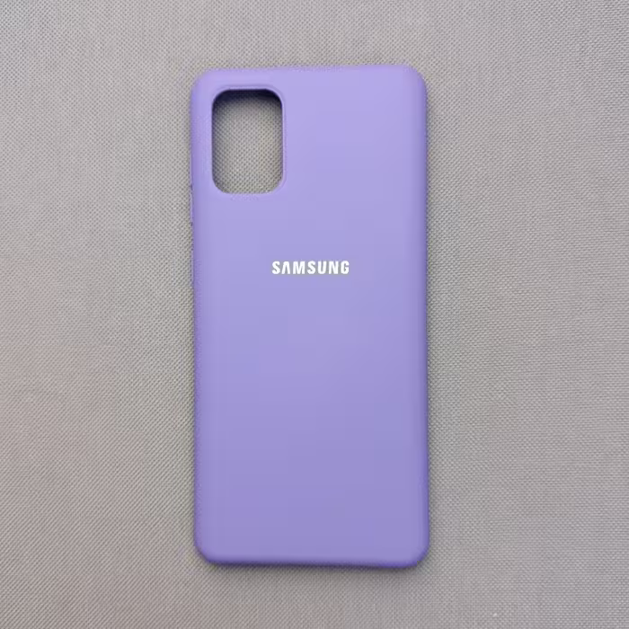 گارد - قاب - کاور سیلیکونی رنگ بنفش مناسب برای سامسونگ Galaxy A71 ( a 71)