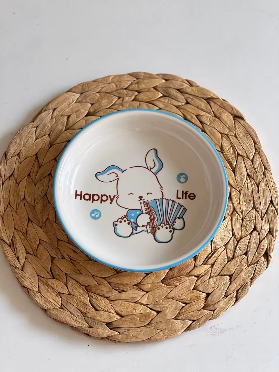 بشقاب گود فانتزی- طرح خرگوش Happy Life