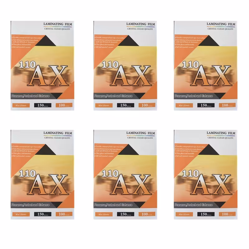 طلق پرس آ ایکس مدل 150 سایز 9×12 سانتی متر بسته 6 عددی