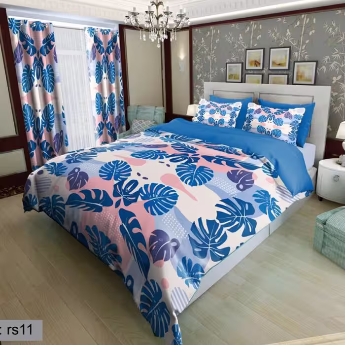 سرویس روتختی 1 نفره تنسل چاپی برندترک لند (Turk Land)  کد rs 11