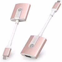 کیت آداپتور آدام المنتس ADAM ELEMENTS تبدیل USB-C به HDMI مدل CASA H01 - رزگلد - Hiapple.ir